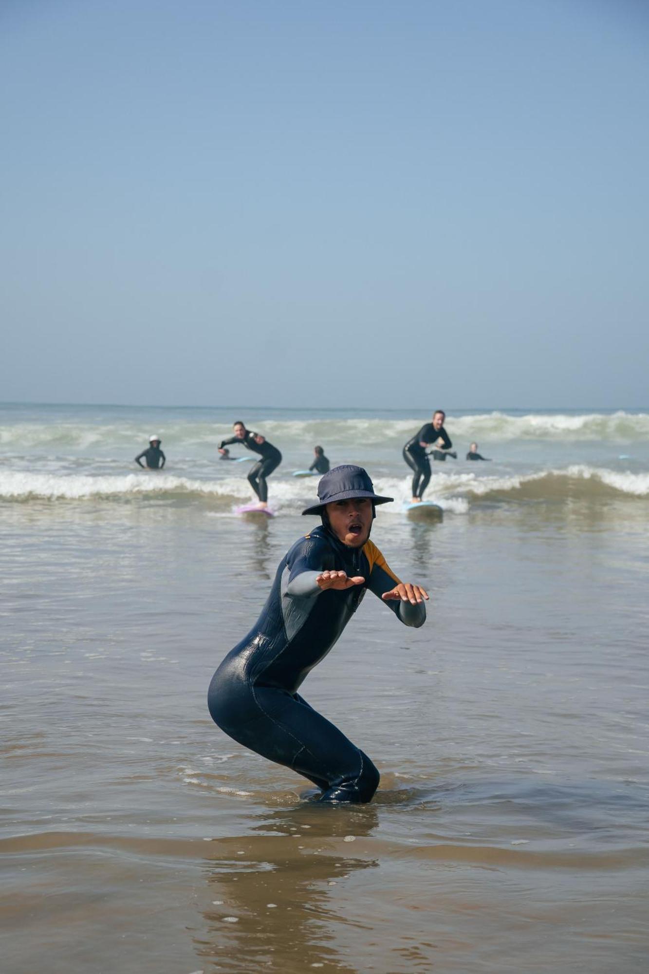 Sable Beach Surf Camp Tamraght Exterior foto